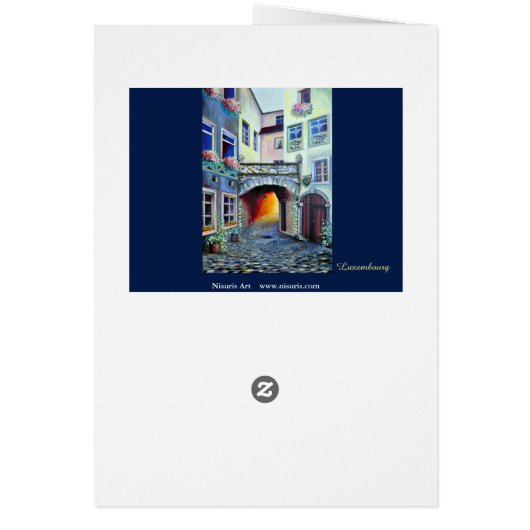 Dreamscape Luxembourg bohemian city (Back)