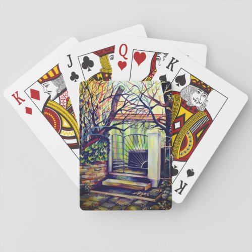 Dreamscape Luxembourg Bohemian City Poker Cards