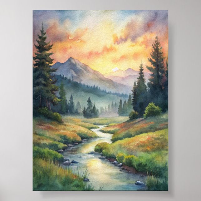  Dreamscape of Serenity Poster (Front)