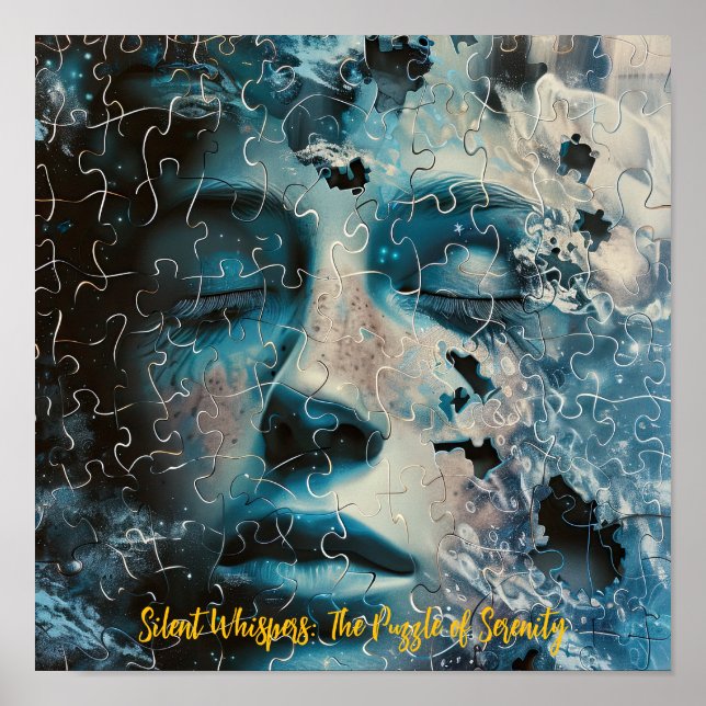 Dreamscape Reflection Puzzle Poster (Front)