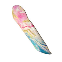 Dreamsicle Swirl Personalized Skateboard Dreamsicle Swirl Personalized Skateboard