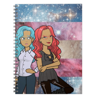 DreamsIntoRealityComics Alter Egos Cover Art Notebook