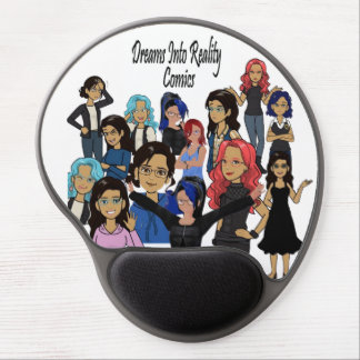 DreamsIntoRealityComics Ashlyn Tempest Cover Art Gel Mouse Pad