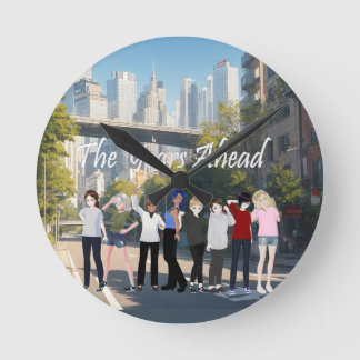 DreamsIntoRealityComics The Years Ahead Cover Art Round Clock