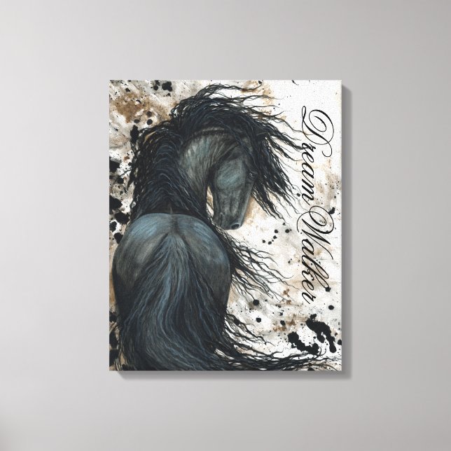 DreamWalker Canvas Art Horse print by Bihrle (Front)