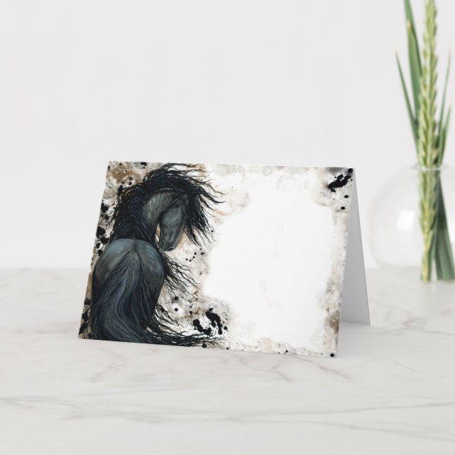 DreamWalker Custom Horse Bihrle Card (Front)