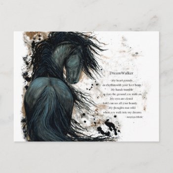 Dreamwalker Horse Postcard By Bihrle by AmyLynBihrle at Zazzle