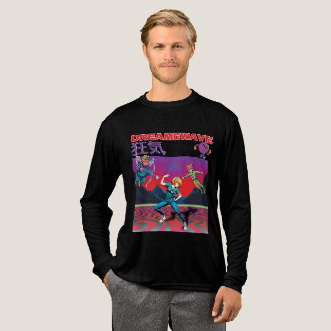 DREAMWAVE-狂気 Tri-Blend SHIRT (Full Front)