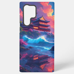 Dreamwave Pagoda by the Sea Samsung Galaxy S22 Ultra Case