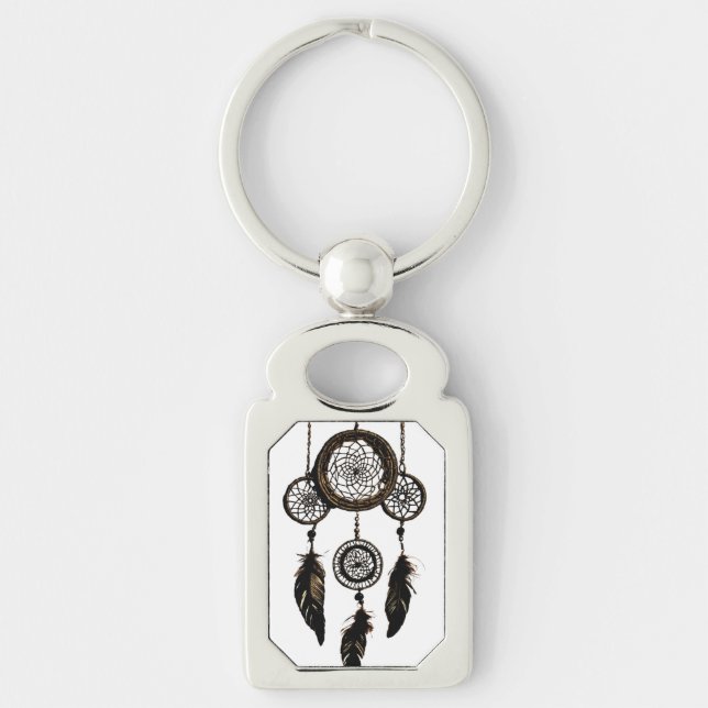 Dreamweaver Charm Keychain (Front)