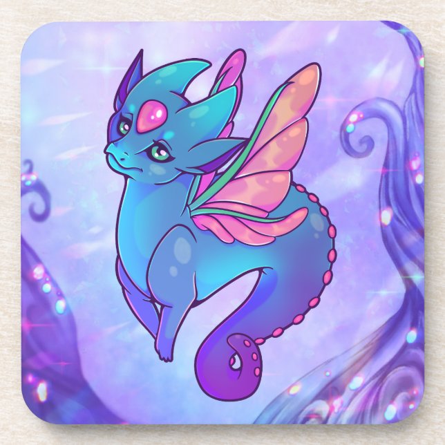 Dreamweaver Draginie set of 6 coasters (Front)