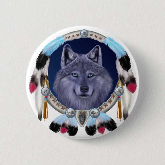 DREAMWOLF BUTTON (Front)