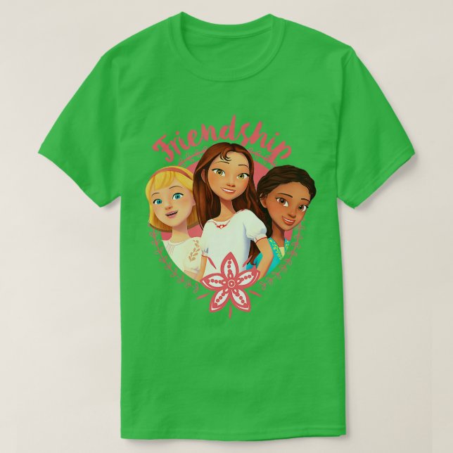 DreamWorks Spirit Riding Free  Friendship  T-Shirt (Design Front)