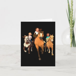 Dreamworks Spirit Riding Free - Horseback Riding  Card