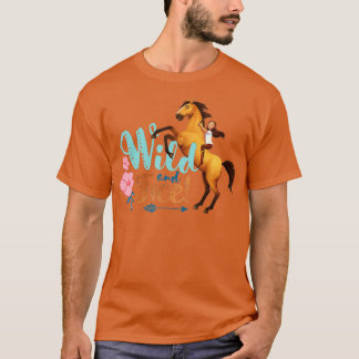 DreamWorks Spirit Riding Free Spirit Wild and Free T-Shirt