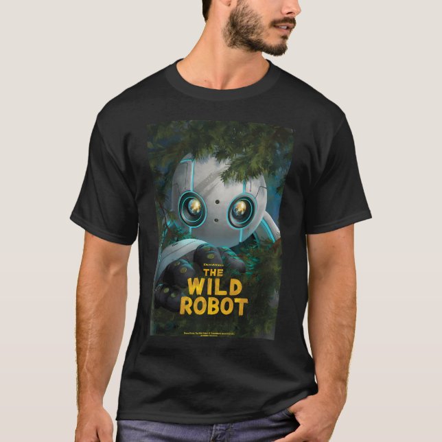 Dreamworks The Wild Robot Poster T-Shirt (Front)
