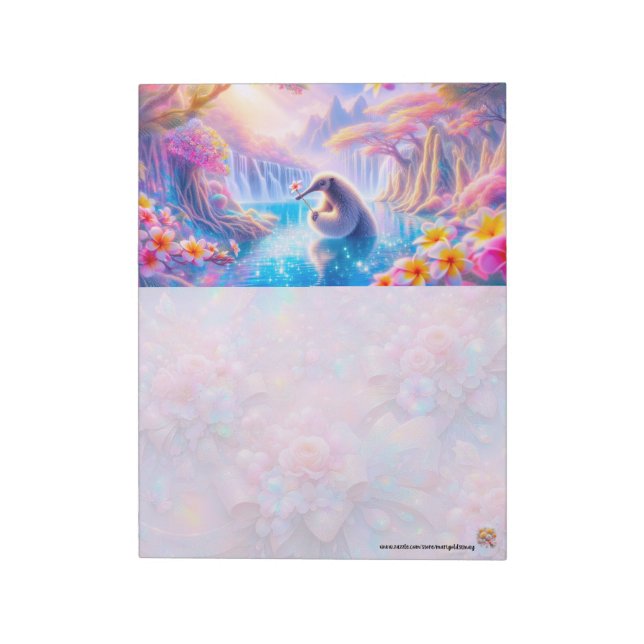 Dreamy Anteater Notepad (Rotated)