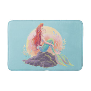 Dreamy Ariel on the Rocks Bath Mat