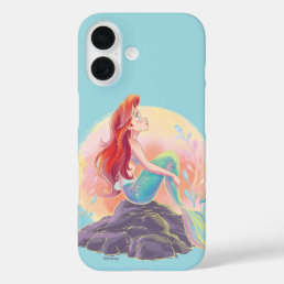 Dreamy Ariel on the Rocks iPhone 16 Case
