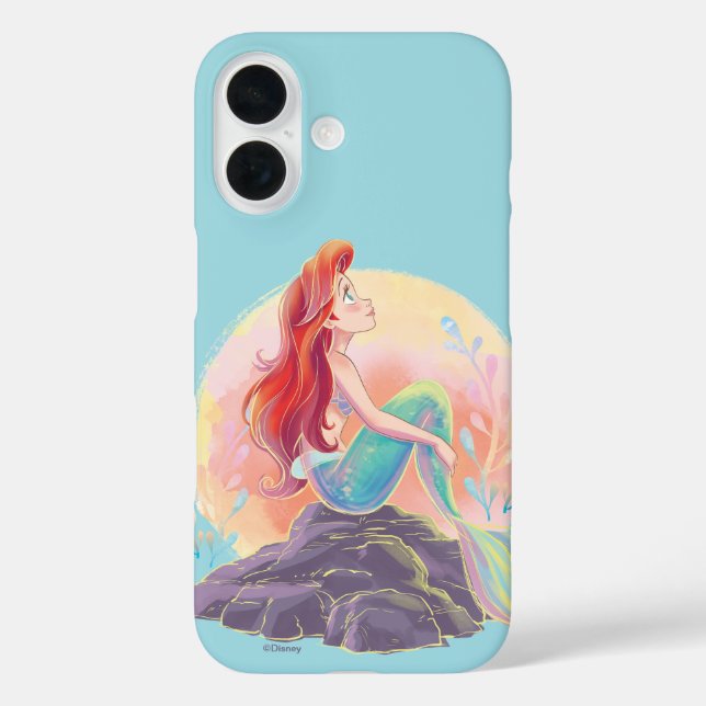 Dreamy Ariel on the Rocks Case-Mate iPhone Case (Back)