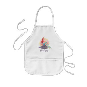 Dreamy Ariel on the Rocks Kids' Apron