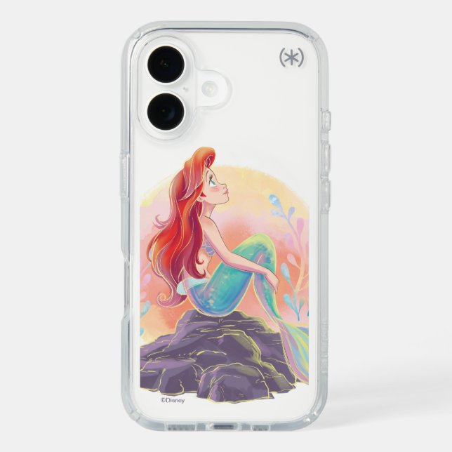 Dreamy Ariel on the Rocks Speck iPhone Case (Front)