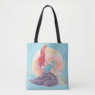 Dreamy Ariel on the Rocks Tote Bag