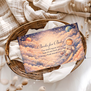 Dreamy Astronaut Cloudscape Books for Baby  Enclosure Card