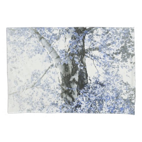 Dreamy Birch Tree 5 wall art Pillow Case