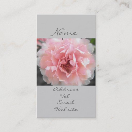 Customizable Dreamy Blooms Business Cards