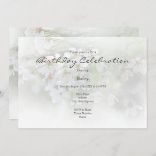 Dreamy Blossoms Invitation