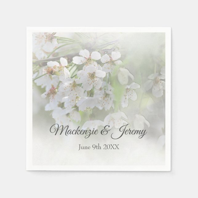 Dreamy Blossoms  Napkins (Front)