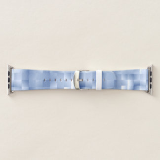 Dreamy Blue Tones in a Square Pattern Apple Watch Band