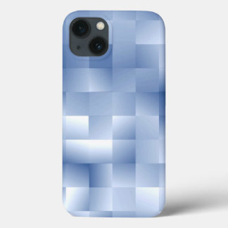 Dreamy Blue Tones in a Square Pattern iPhone 13 Case