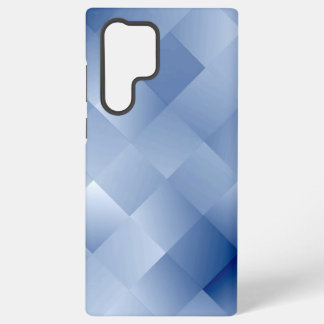 Dreamy Blue Tones in a Square Pattern Samsung Galaxy S22 Ultra Case