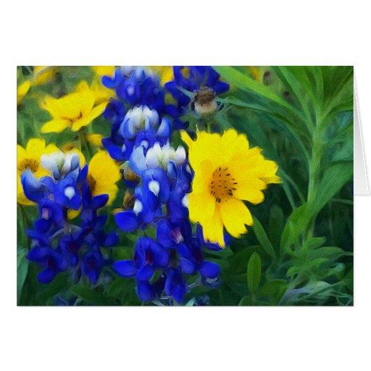 Dreamy Bluebonnet Design Cards (Front Horizontal)