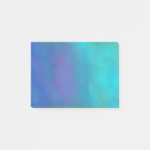 Dreamy Blues Abstract Design Post_it Notes