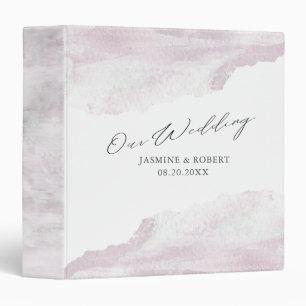 Dreamy Blush ⎥ Personalized Wedding Binder