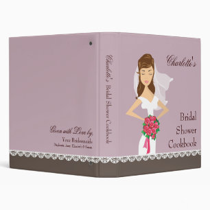 Dreamy Bride Bridal Shower Cookbook Recipe Binder