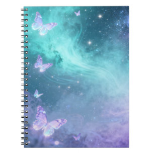 Dreamy Butterfly Spiral Notebook