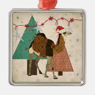 Dreamy Camel Starry Night Ornament