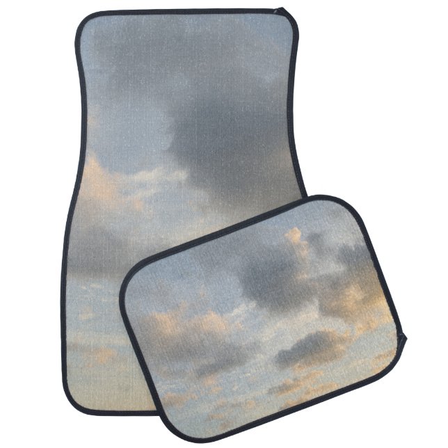Dreamy Caribbean Clouds 9 Car Floor Mat (Set)