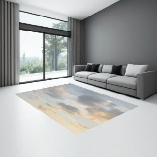 Dreamy Caribbean Clouds 9 Rug