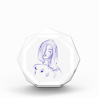 Dreamy Celestial Feminine Acrylic Award