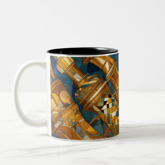 Dreamy Chess Designed Mug (Left)