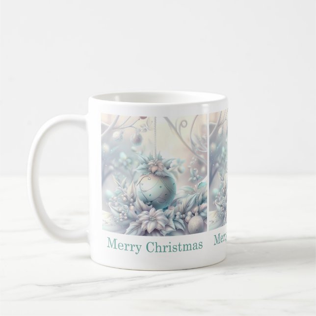 Dreamy Christmas Ornament Mug (Left)