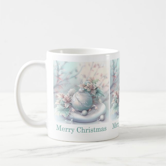 Dreamy Christmas Ornament Mug (Left)
