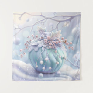 Dreamy Christmas Ornament Tapestry