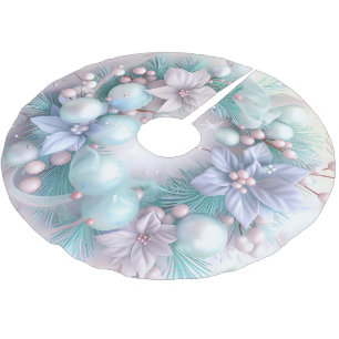 Dreamy Christmas Wreath Tree Skirt