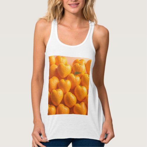 Dreamy Citrus Heart Tank Top